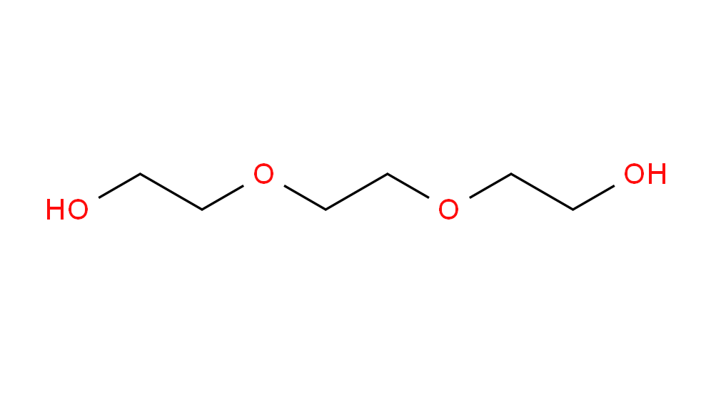 三甘醇（三乙二醇）結(jié)構(gòu)式